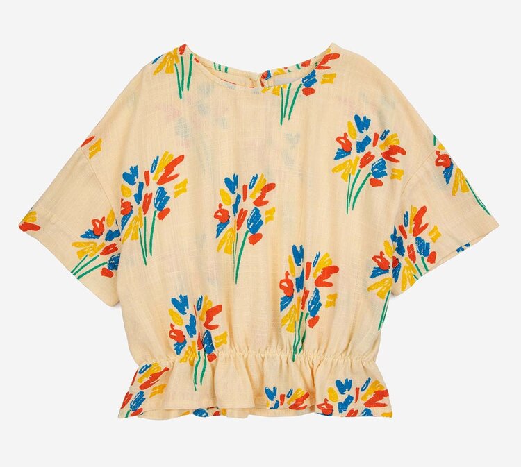 Bobo Choses Fireworks all over woven top