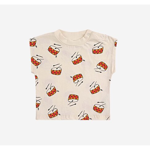 Bobo Choses Baby Play the Drum all over T-shirt
