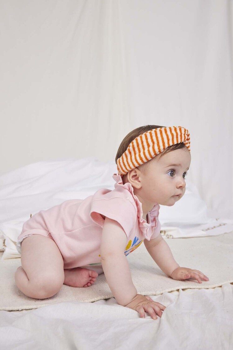 Bobo Choses Baby Fireworks ruffle collar body