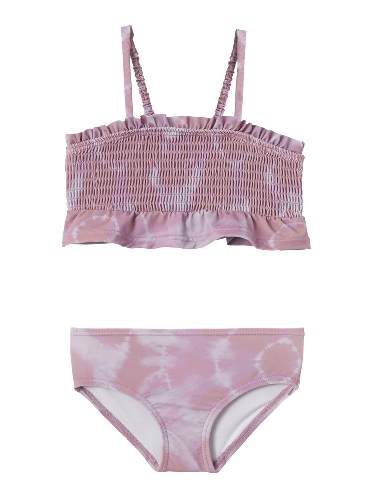 Lil ' Atelier NMFFABIA SWIM SET - Violet Ice