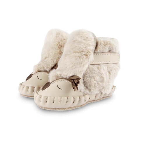 Donsje Baby Kapi leather booties - Owl