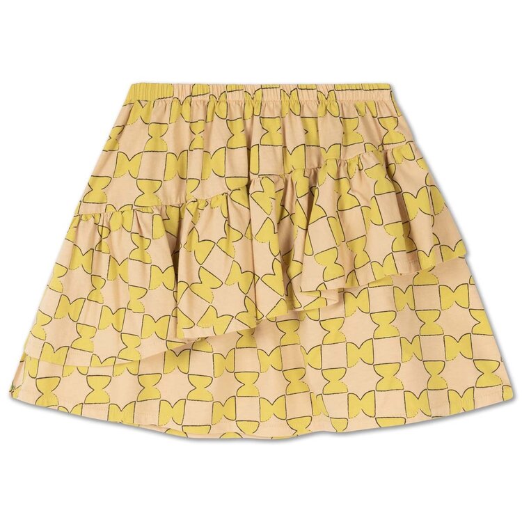 REPOSE AMS Ruffle Skirt - Lime Yoyo