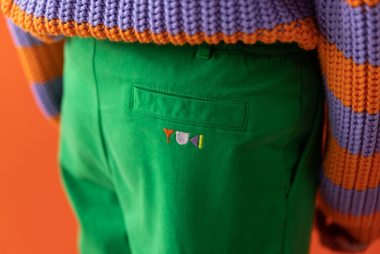 Yuki kidswear Chino Trousers Sam - Apple Green