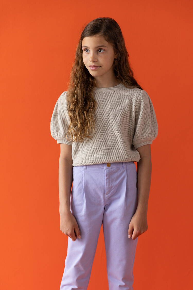 Yuki kidswear Chino Trousers - Lilac