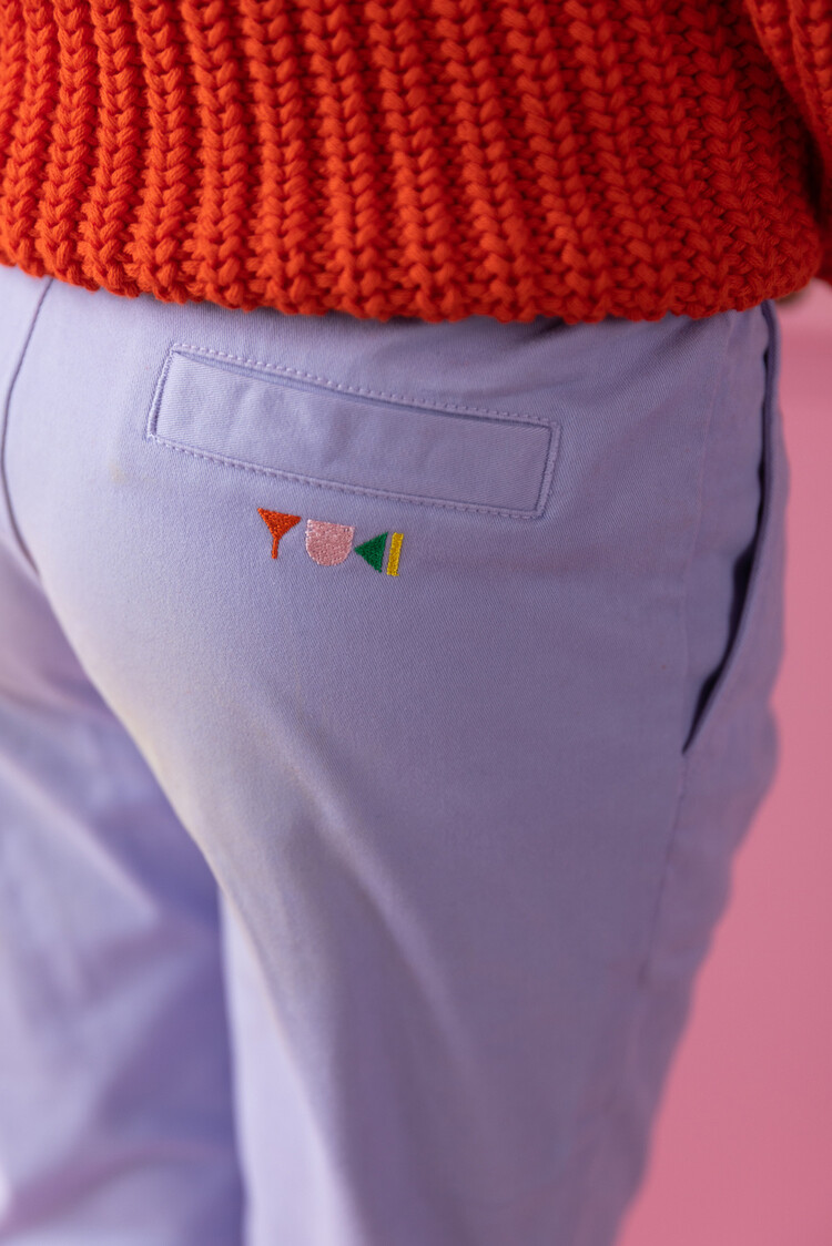 Yuki kidswear Chino Trousers - Lilac