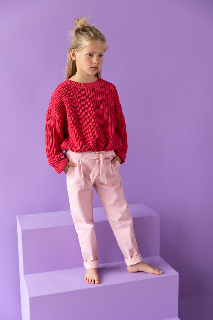 Yuki kidswear Chino Trousers Sam - Blossom Pink