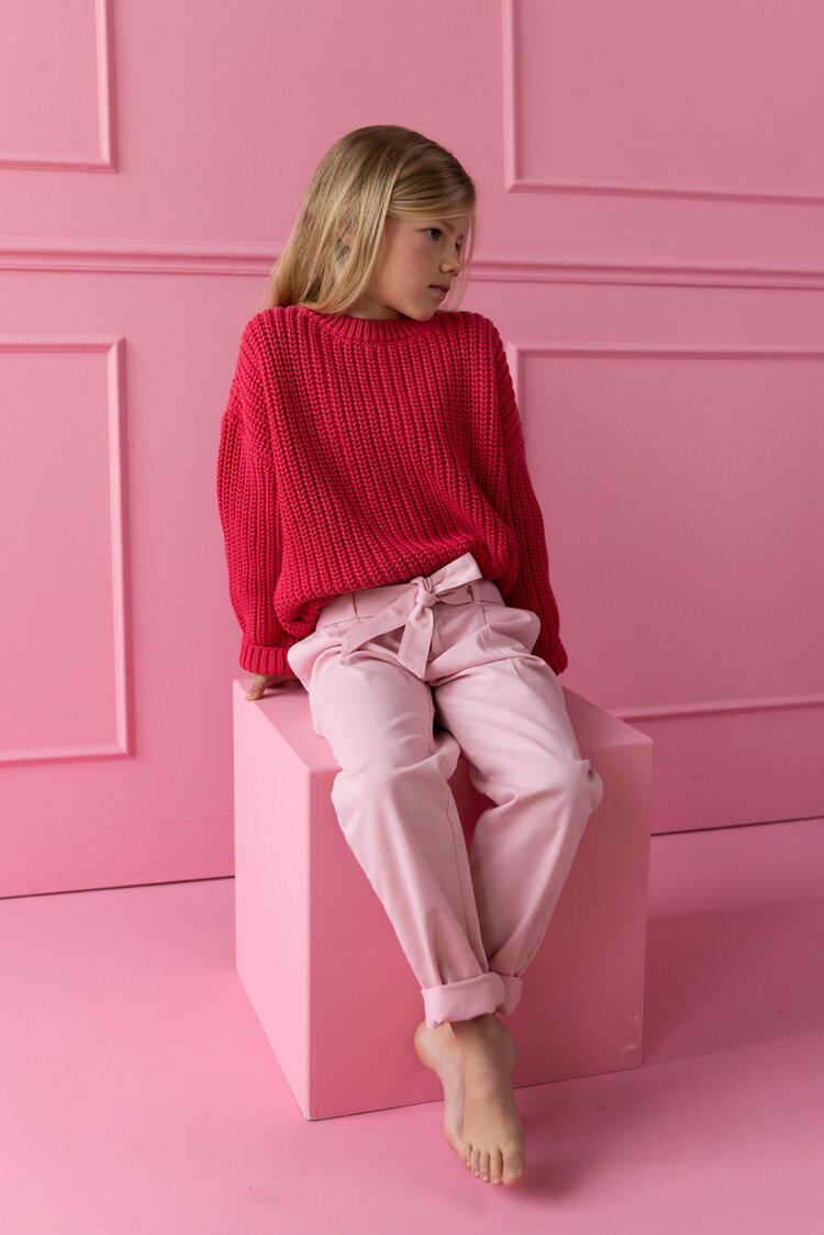 Yuki kidswear Chino Trousers Sam - Blossom Pink