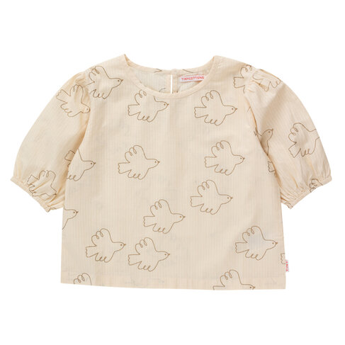 Tinycottons DOVES BLOUSE light - cream