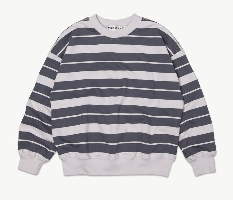 Main Story UK Bubble Sweatshirt - Orchid & Magnet Fleece