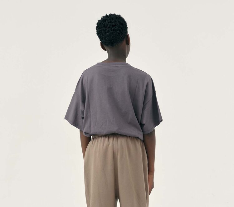 Main Story UK Oversized Tee - Plum Kitten Jersey