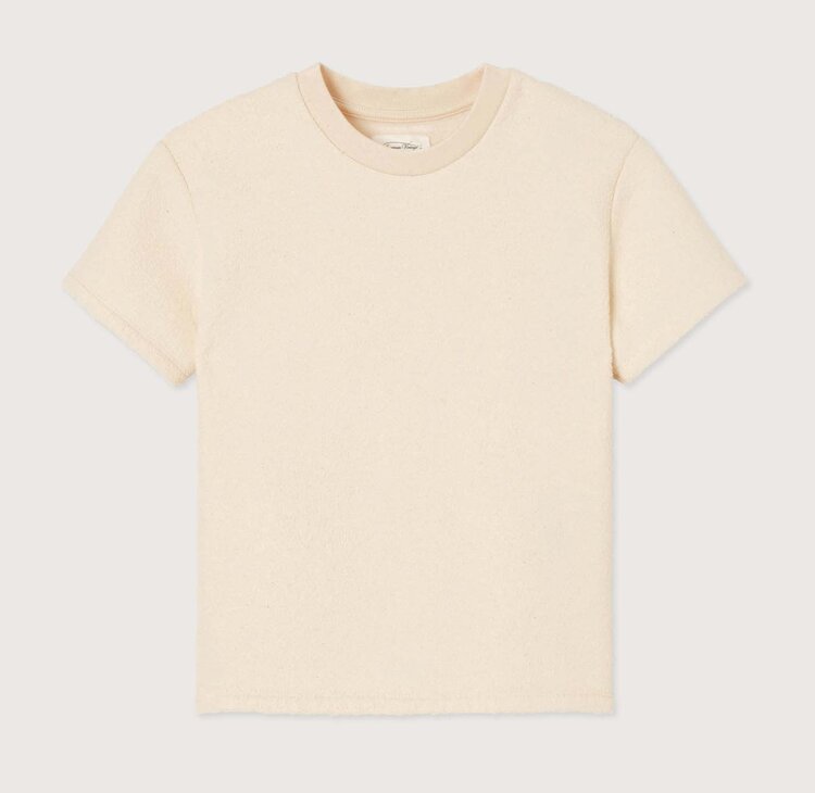 American Vintage BOBYPARK T-shirt - Ecru