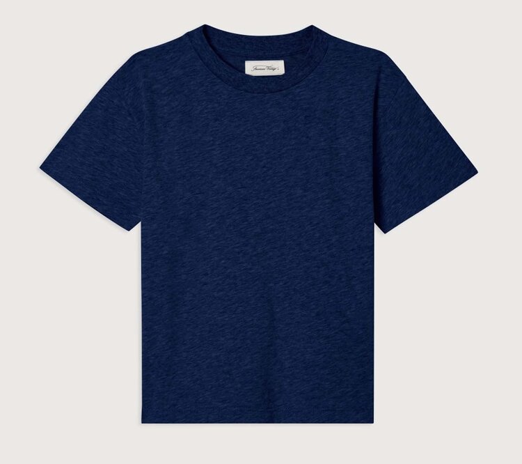 American Vintage GAMIPY T-shirt - Vintage Navy