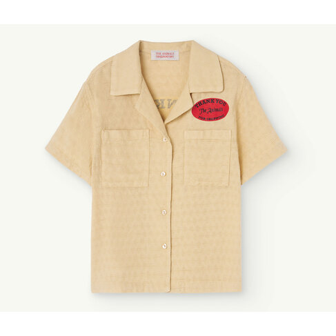 The Animal Observatory Kangaroo Shirt - Beige