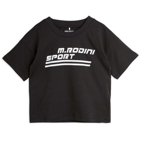 Mini Rodini M. Rodini Sport sp ss Tee - Black