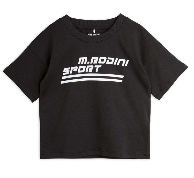 Mini Rodini M. Rodini Sport sp ss Tee - Black