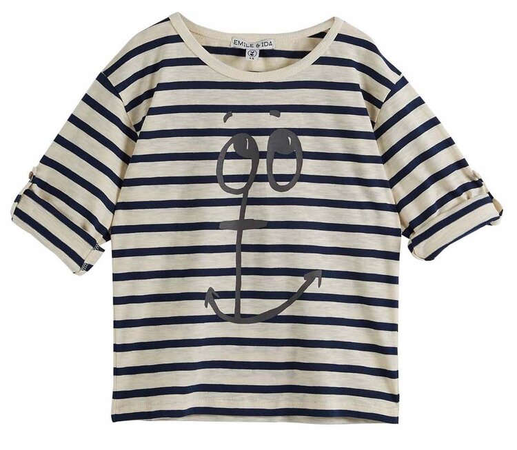 Emile et Ida MARINIERE MANCHES LONGUES