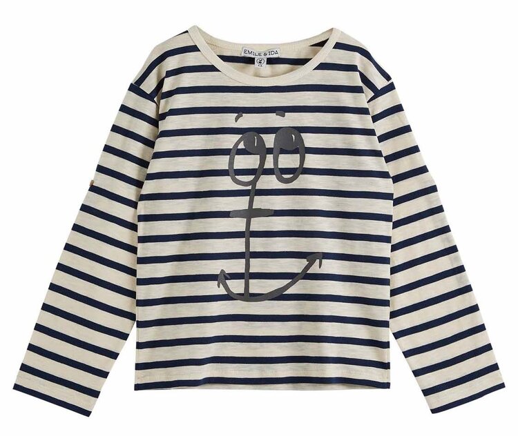 Emile et Ida MARINIERE MANCHES LONGUES