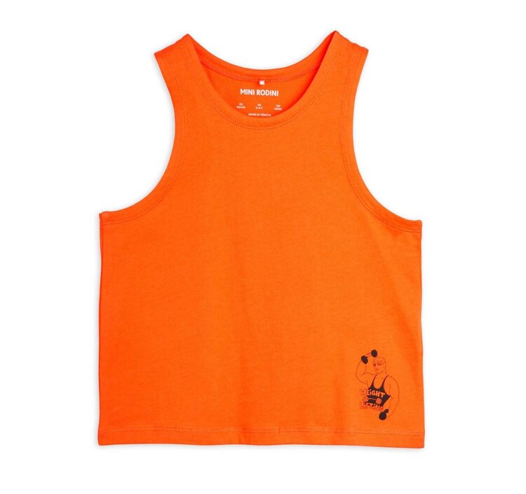 Mini Rodini Weight Lifting sp Tank - Red