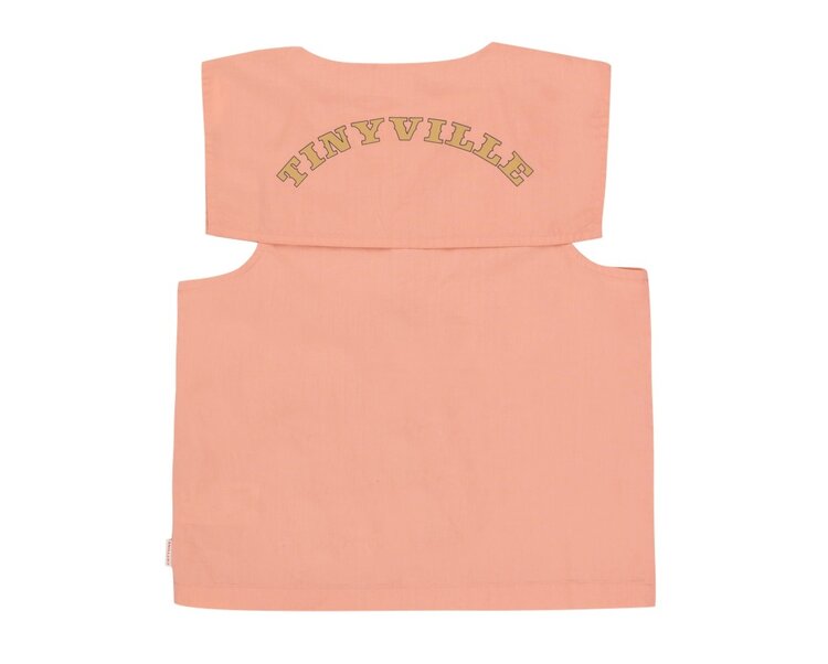 Tinycottons TINYVILLE BLOUSE - papaya