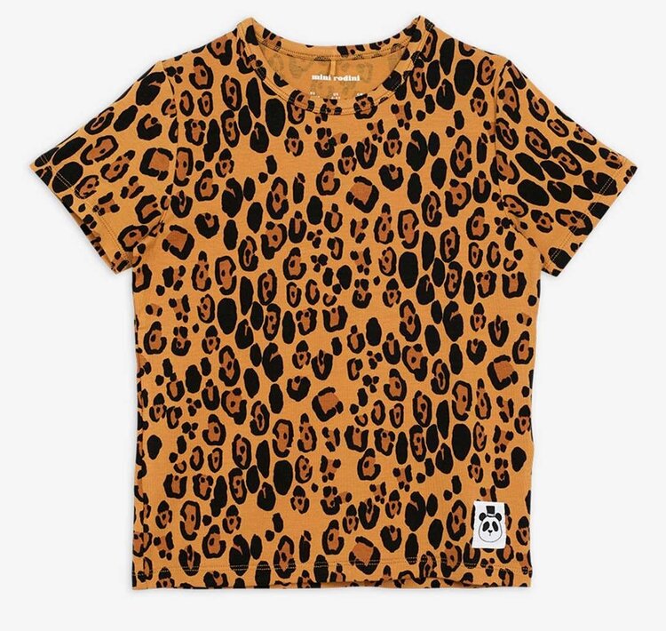 Mini Rodini Basic leopard ss tee