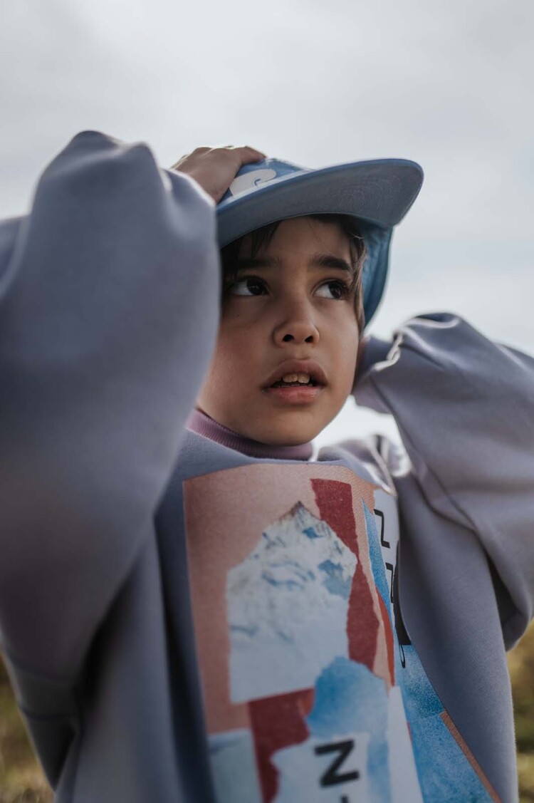 REPOSE AMS Crewneck Sweater - Silver Grey