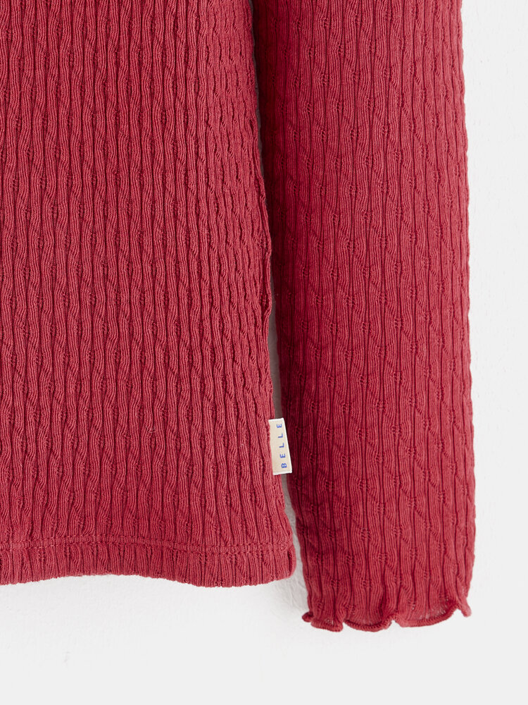 Bellerose Tshirt Velfie - Red Dahlia