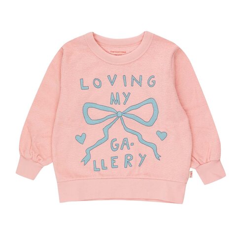 Tinycottons LOVING SWEATSHIRT - peach