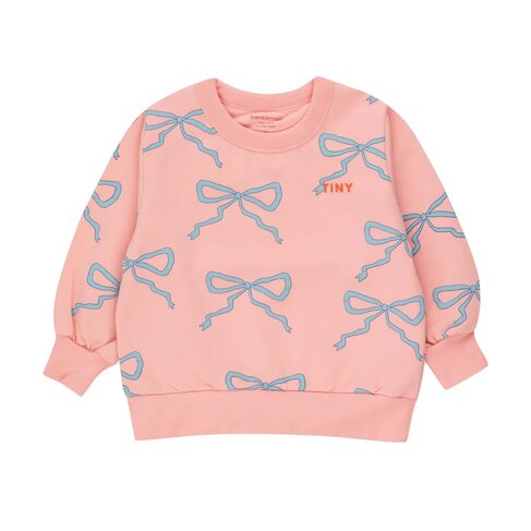 Tinycottons BOWS SWEATSHIRT - peach