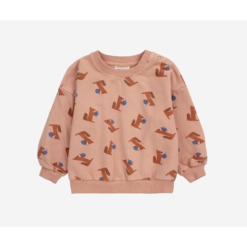 Bobo Choses Baby Hungry Squirrel all over sweatshirt