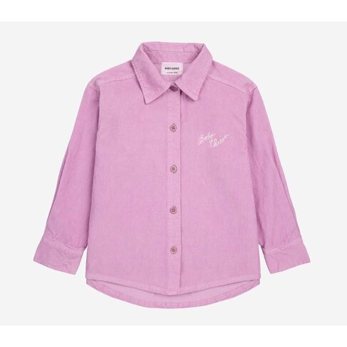 Bobo Choses Bobo Choses embroidery corduroy shirt