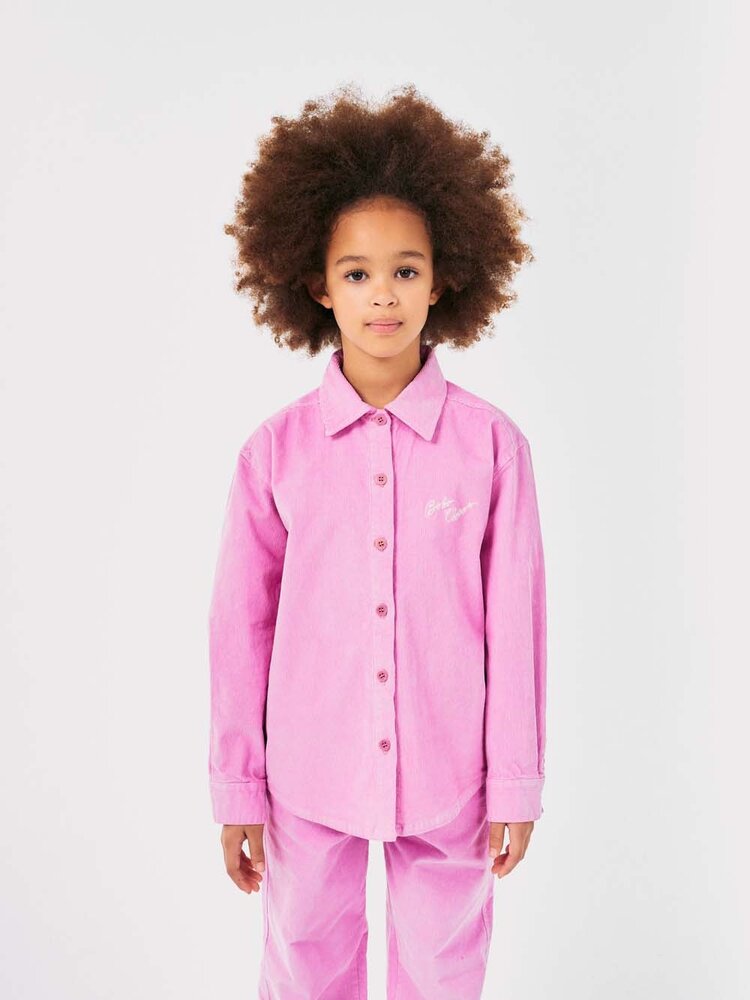 Bobo Choses Bobo Choses embroidery corduroy shirt