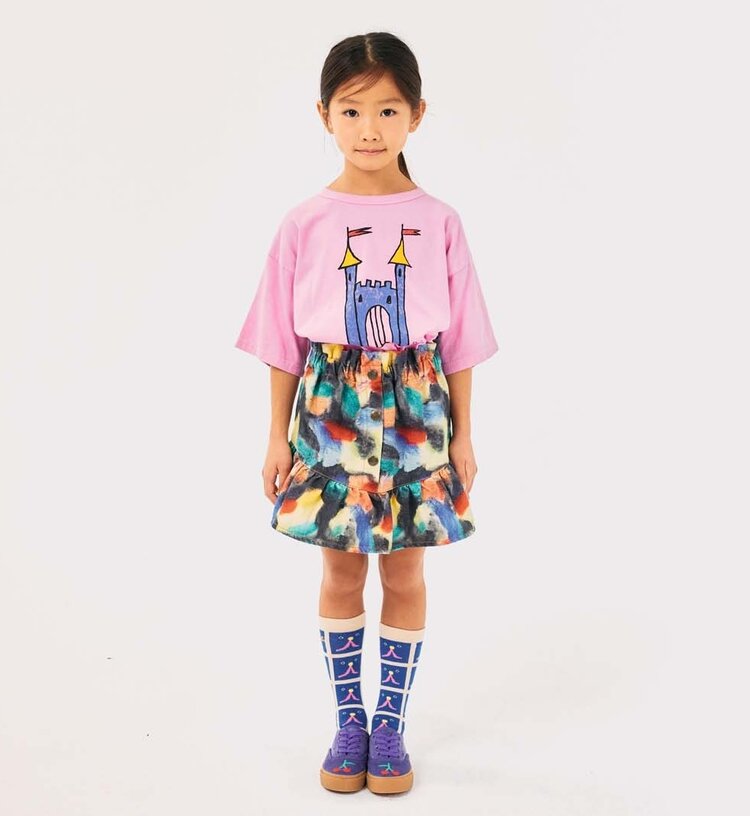 Bobo Choses Fantasy World all over woven skirt