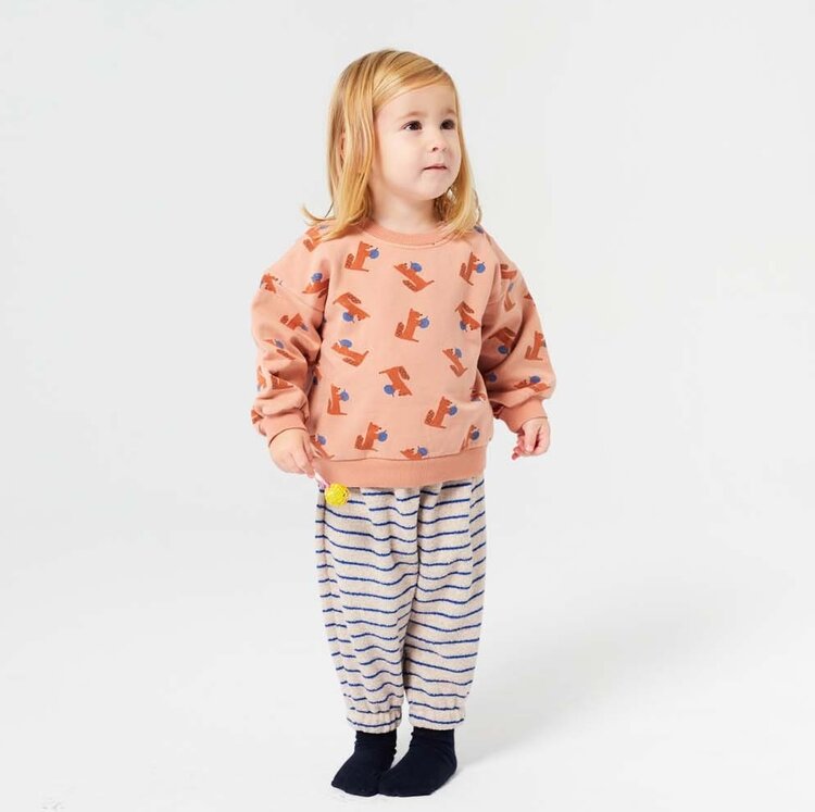 Bobo Choses Baby Hungry Squirrel all over sweatshirt