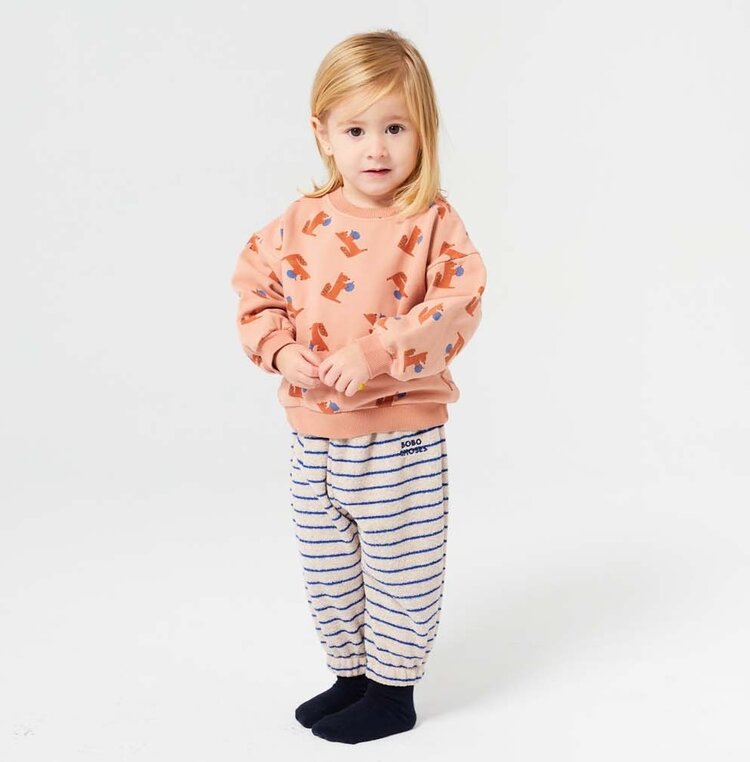 Bobo Choses Baby Hungry Squirrel all over sweatshirt