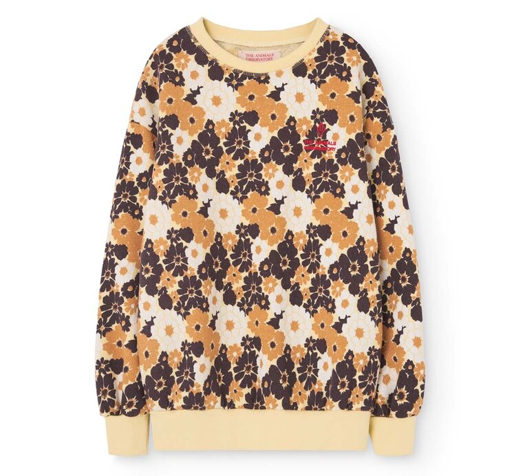 The Animal Observatory Bear Sweatshirt - Soft Yellow