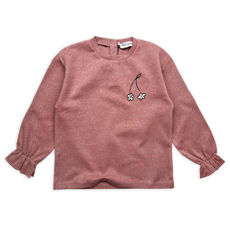 Sproet & Sprout Sweatshirt Sparkle - Mauve