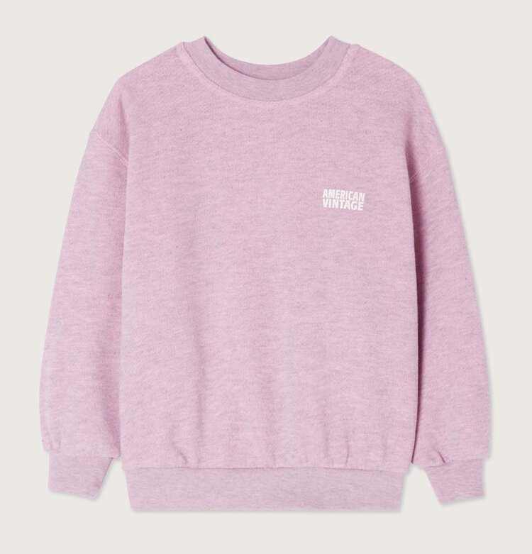 American Vintage DOVEN Sweater - Satin Surteint - Copy