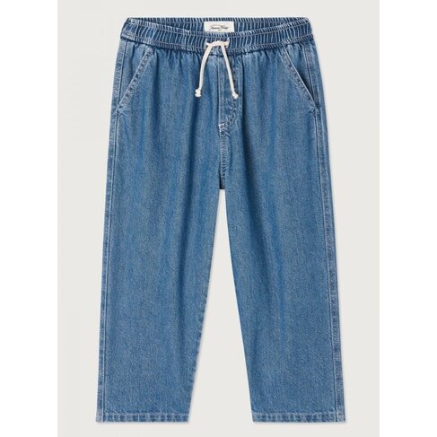 American Vintage Trousers Globay - Medium Blue