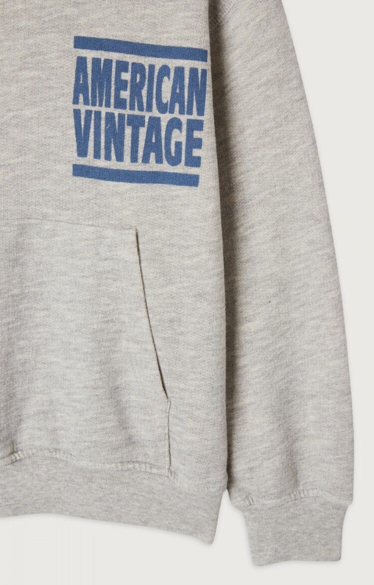 American Vintage ZOFBAY Sweats - Gris Chine
