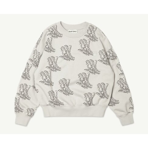 Main Story UK Bubble Sweatshirt - Wind Chime Printed Fleece