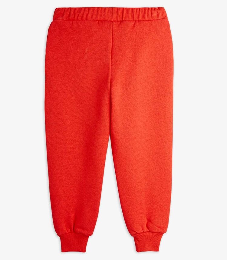 Mini Rodini Dog emb Sweatpants - Red