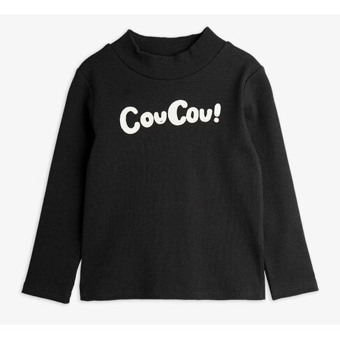 Mini Rodini CouCou sp ls Tee - Black