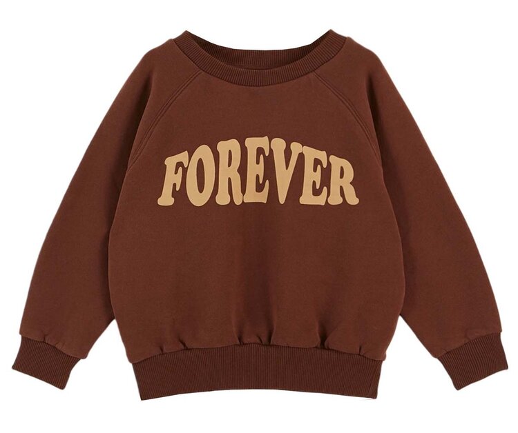 Emile et Ida Sweat Shirt Forever - Cacao