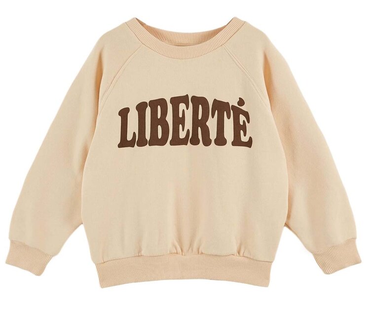 Emile et Ida Sweat Shirt Liberte - Brioche
