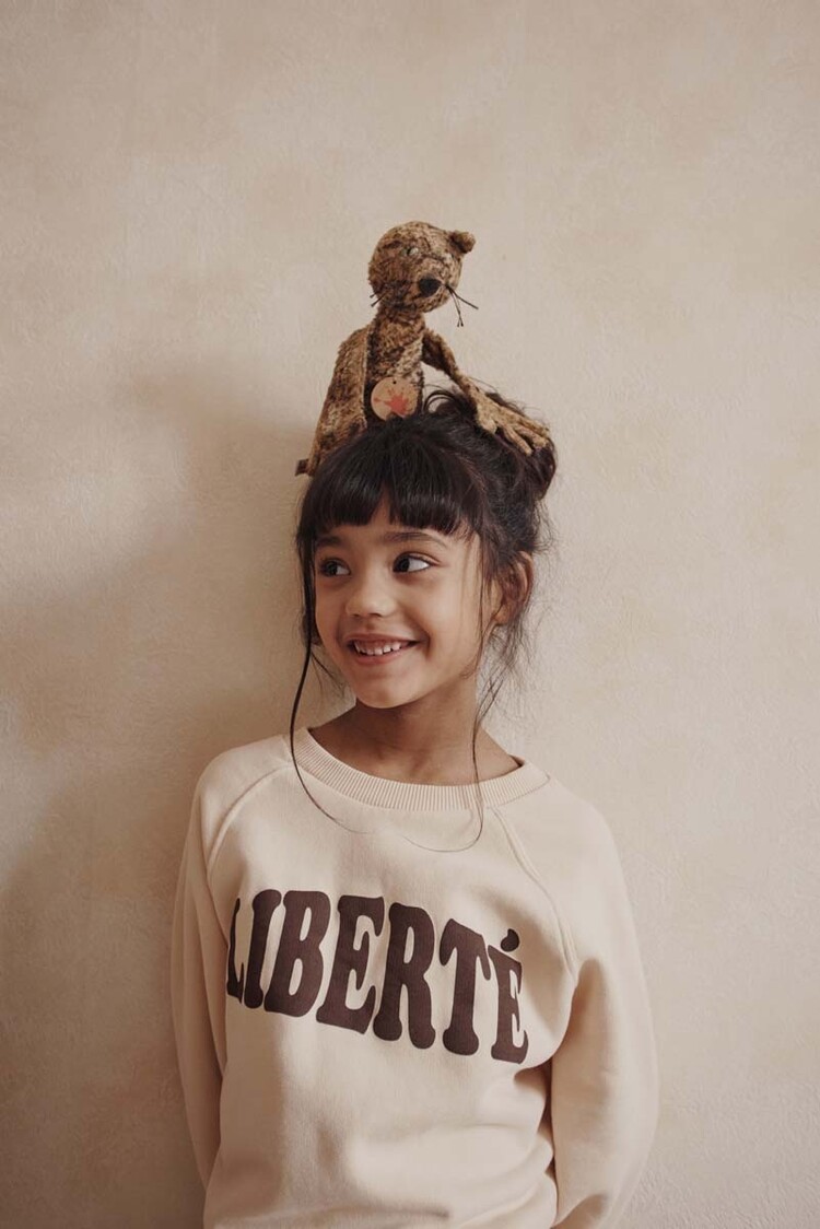 Emile et Ida Sweat Shirt Liberte - Brioche