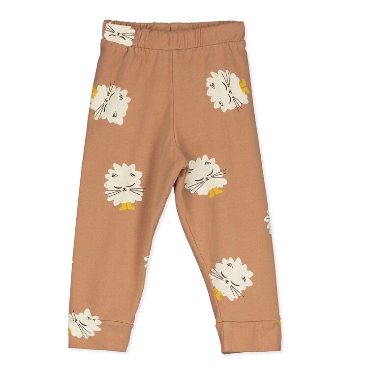 Lotiekids Kittens in Boots Baby Leggings - Brown