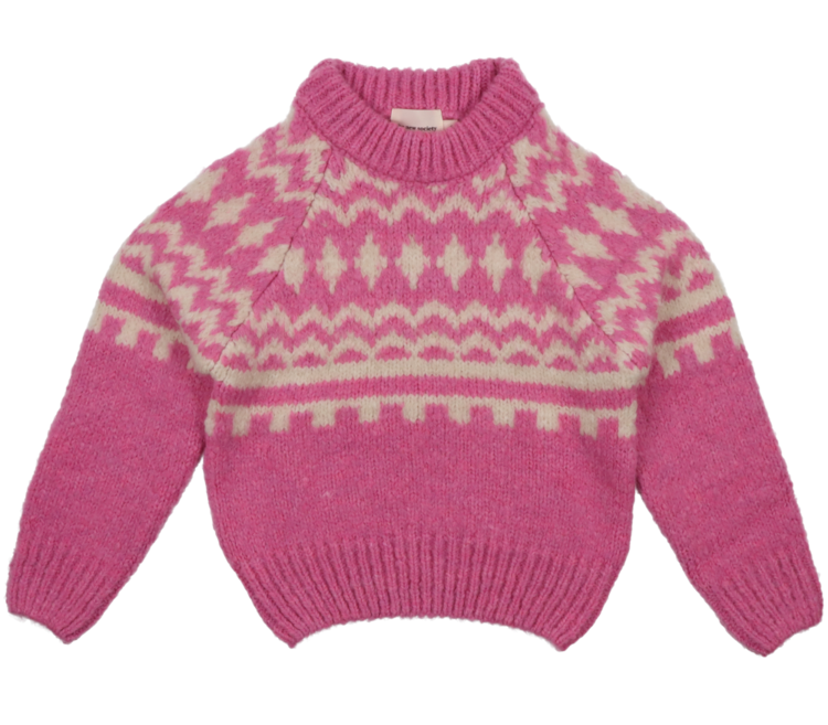 The New Society Jumper Tirol - Blush Pink