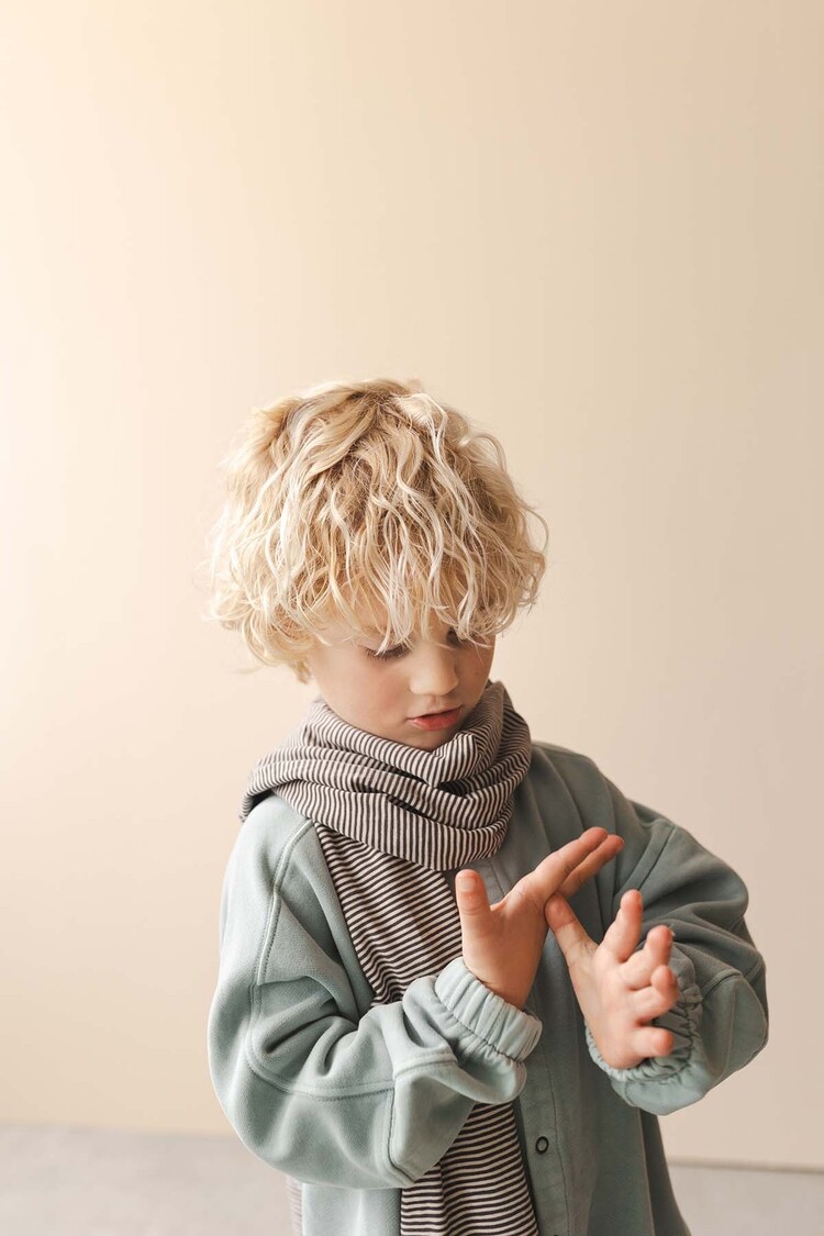 Phil & Phae Chunky fabric-mix jumpsuit - stormy