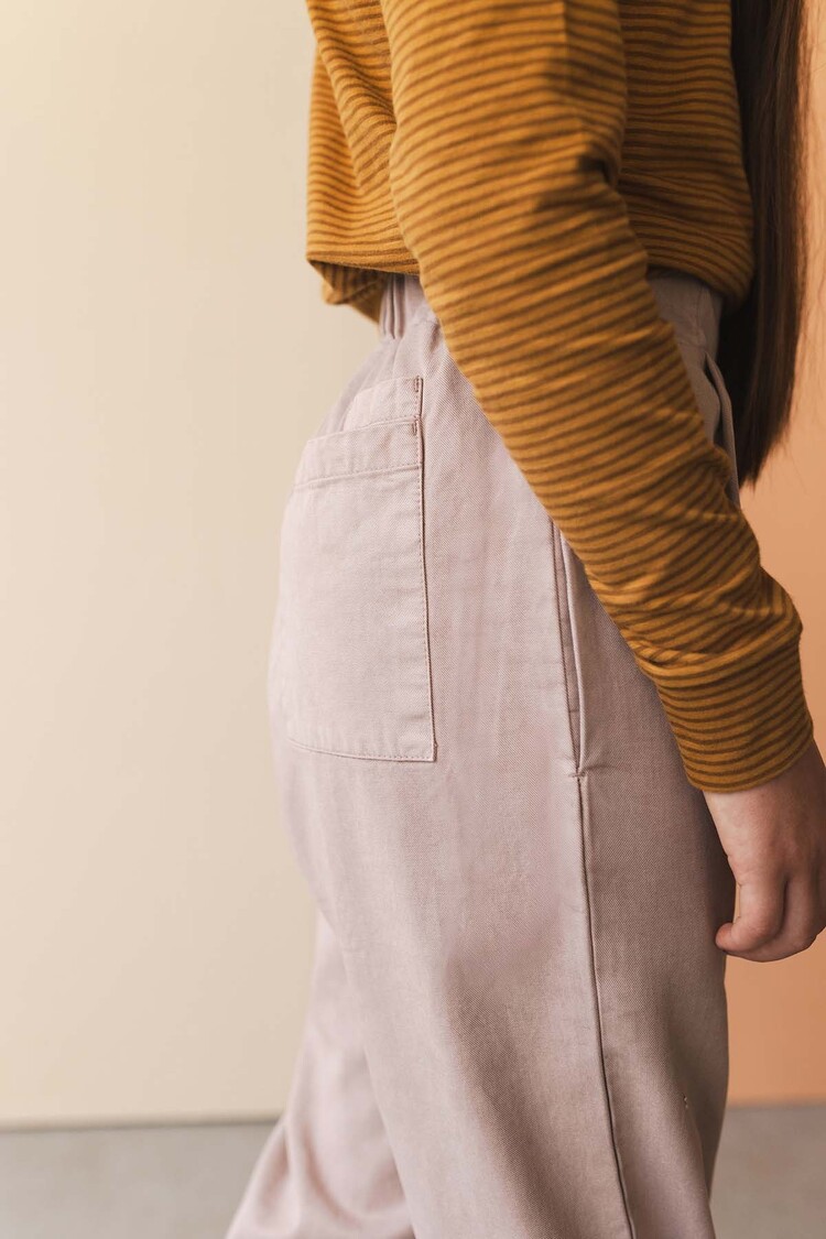 Phil & Phae  Twill loose pants - dust