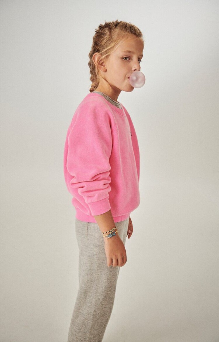 American Vintage IZUBIRD Sweater - Rose Fluo